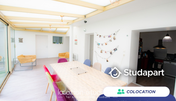 Colocation étudiante Studio &agrave; Reims (51100)