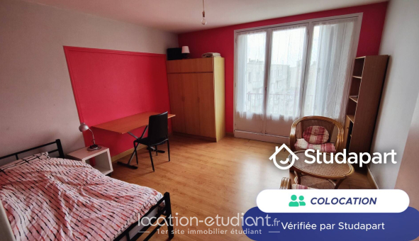 Colocation étudiante Studio &agrave; Rennes (35000)