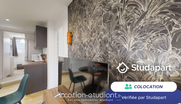 Colocation étudiante Studio &agrave; Rennes (35000)