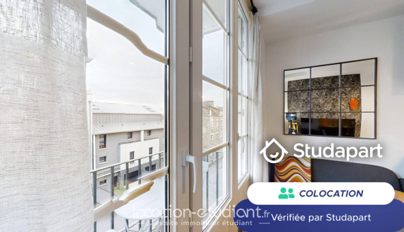 Colocation étudiante Studio &agrave; Rennes (35000)