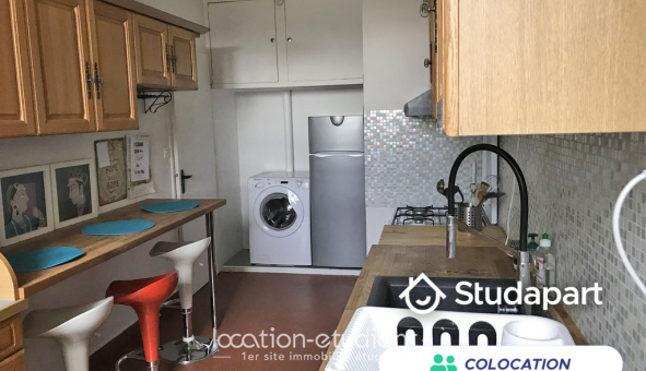 Colocation étudiante T4 &agrave; Rennes (35000)