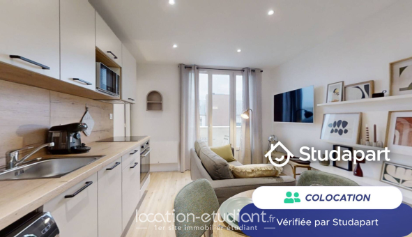Colocation étudiante Studio &agrave; Rennes (35000)