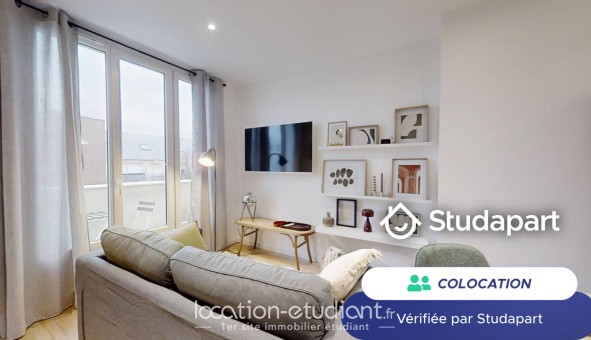 Colocation étudiante Studio &agrave; Rennes (35000)
