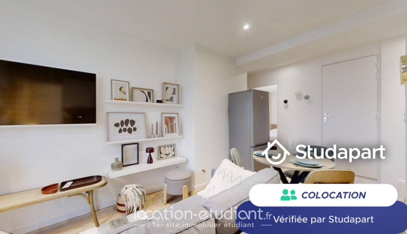 Colocation étudiante Studio &agrave; Rennes (35000)