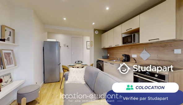Colocation étudiante Studio &agrave; Rennes (35000)