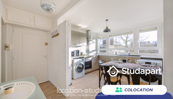 Colocation étudiante T5 &agrave; Rennes (35000)
