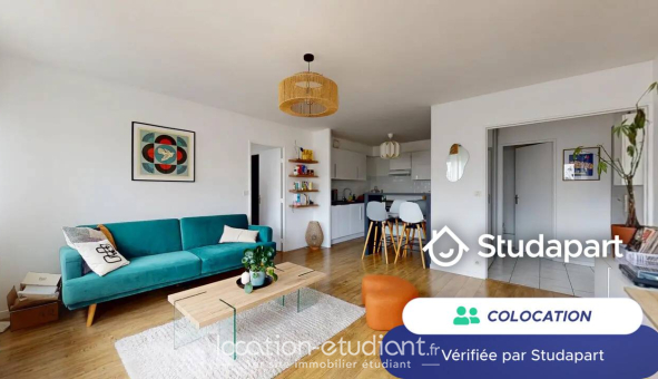 Colocation étudiante Studio &agrave; Rennes (35000)