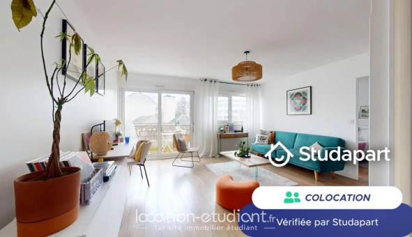 Colocation étudiante Studio &agrave; Rennes (35000)