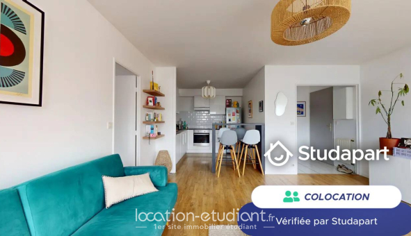 Colocation étudiante Studio &agrave; Rennes (35000)