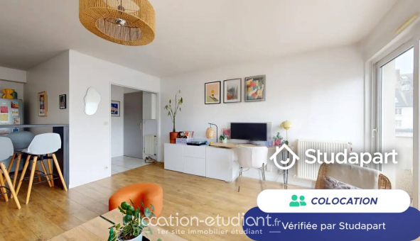 Colocation étudiante Studio &agrave; Rennes (35000)