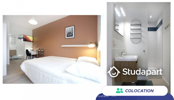 Colocation étudiante Studio &agrave; Rennes (35000)