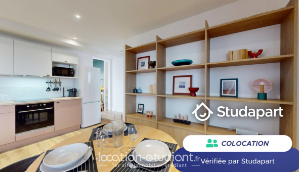 Colocation étudiante Studio &agrave; Rennes (35000)