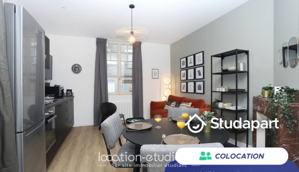 Colocation étudiante T3 &agrave; Rennes (35000)