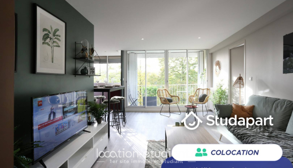 Colocation étudiante T4 &agrave; Rennes (35000)