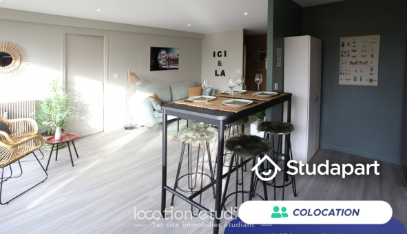 Colocation étudiante T4 &agrave; Rennes (35000)