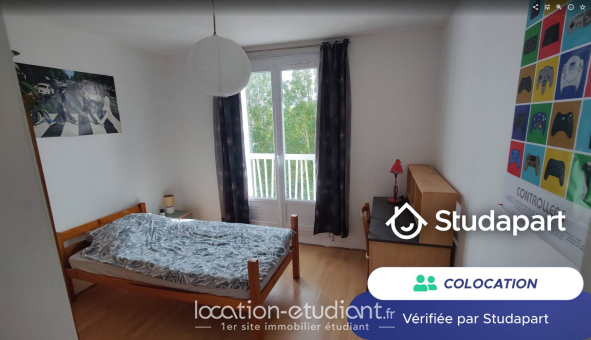 Colocation étudiante Duplex &agrave; Rennes (35000)