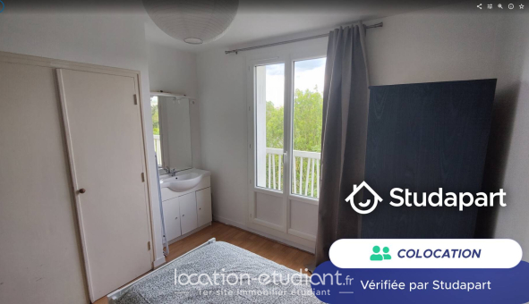 Colocation étudiante Duplex &agrave; Rennes (35000)