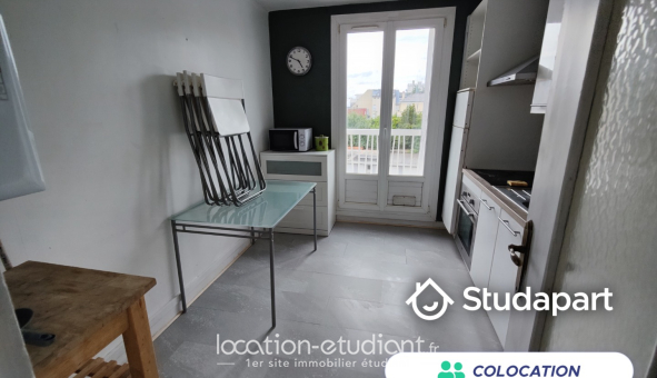 Colocation étudiante T4 &agrave; Rennes (35000)