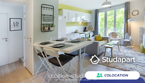 Colocation étudiante T4 &agrave; Rennes (35000)