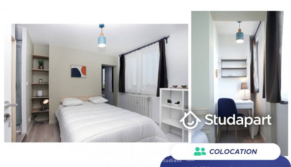 Colocation étudiante T4 &agrave; Rennes (35000)
