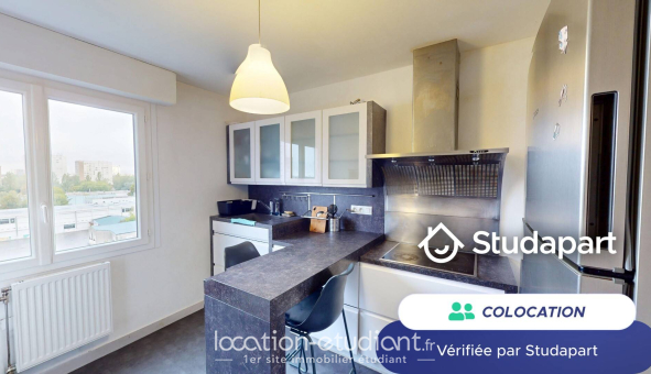 Colocation étudiante T3 &agrave; Rennes (35000)