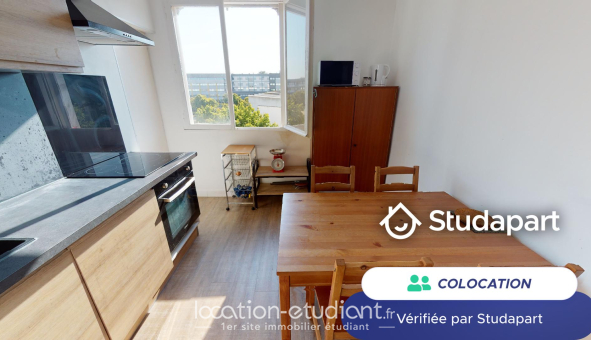Colocation étudiante Studio &agrave; Rezé (44400)