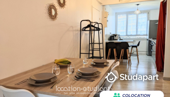 Colocation étudiante T4 &agrave; Roanne (42300)
