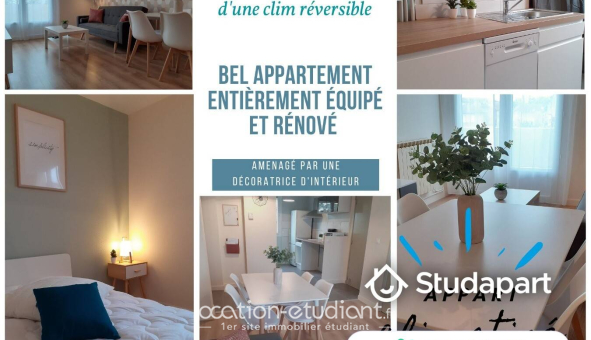 Colocation étudiante Studio &agrave; Romans sur Isère (26100)