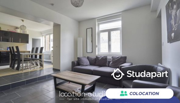 Colocation étudiante Studio &agrave; Ronchin (59790)