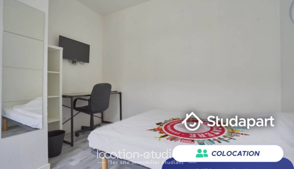 Colocation étudiante Studio &agrave; Ronchin (59790)