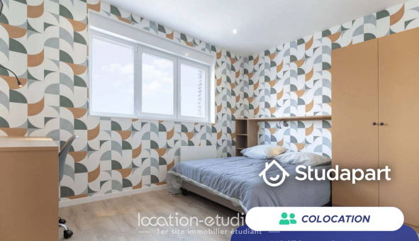 Colocation étudiante Studio &agrave; Ronchin (59790)