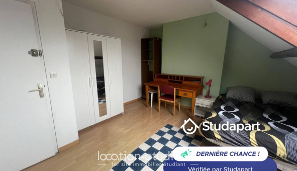 Colocation étudiante Studio &agrave; Ronchin (59790)