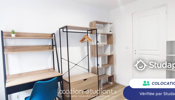 Colocation étudiante T5 &agrave; Roubaix (59100)