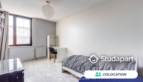 Colocation étudiante T4 &agrave; Roubaix (59100)