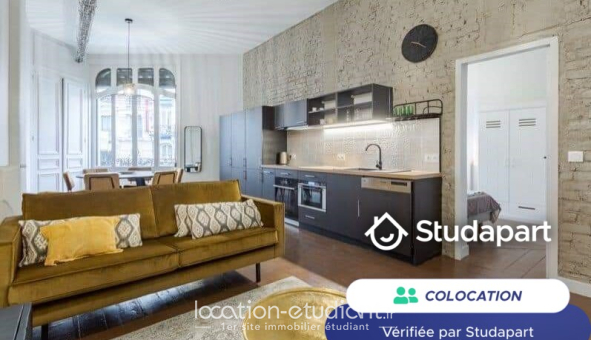 Colocation étudiante Studio &agrave; Roubaix (59100)