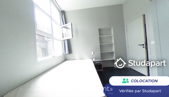 Colocation étudiante Studio &agrave; Roubaix (59100)