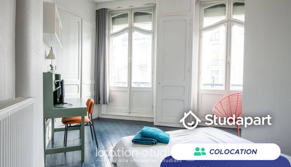 Colocation étudiante Studio &agrave; Roubaix (59100)
