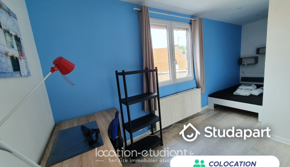 Colocation étudiante Studio &agrave; Roubaix (59100)