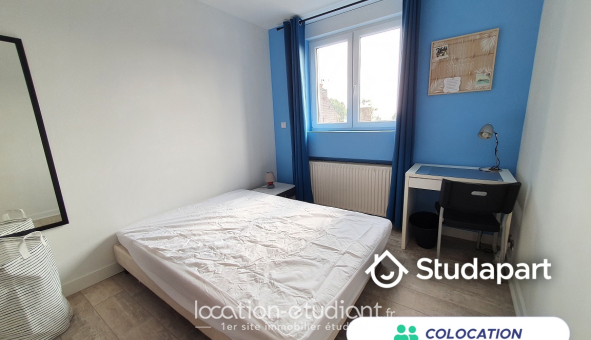 Colocation étudiante Studio &agrave; Roubaix (59100)