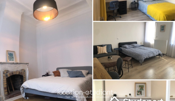 Colocation étudiante Studio &agrave; Roubaix (59100)