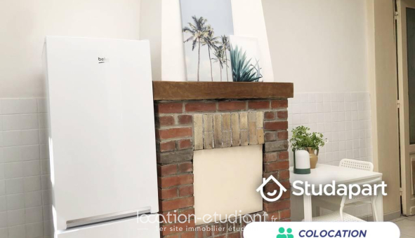 Colocation étudiante Studio &agrave; Roubaix (59100)