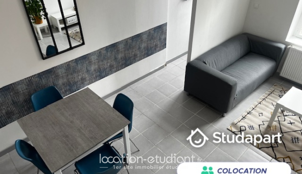 Colocation étudiante Studio &agrave; Roubaix (59100)
