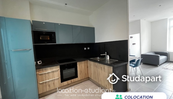 Colocation étudiante Studio &agrave; Roubaix (59100)