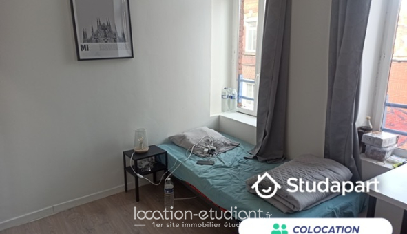 Colocation étudiante Studio &agrave; Roubaix (59100)
