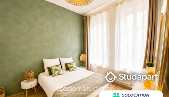 Colocation étudiante Studio &agrave; Roubaix (59100)