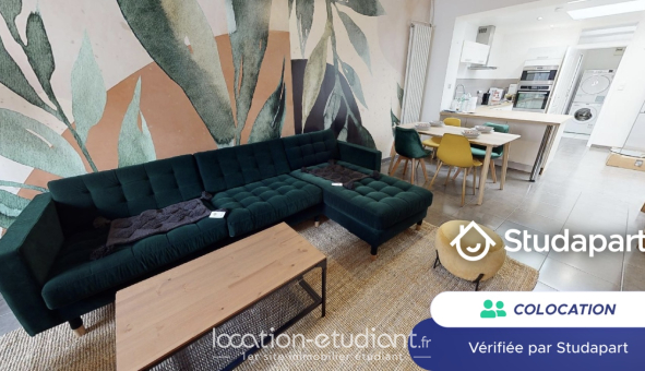 Colocation étudiante Studio &agrave; Roubaix (59100)