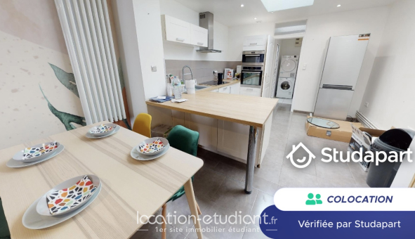 Colocation étudiante Studio &agrave; Roubaix (59100)