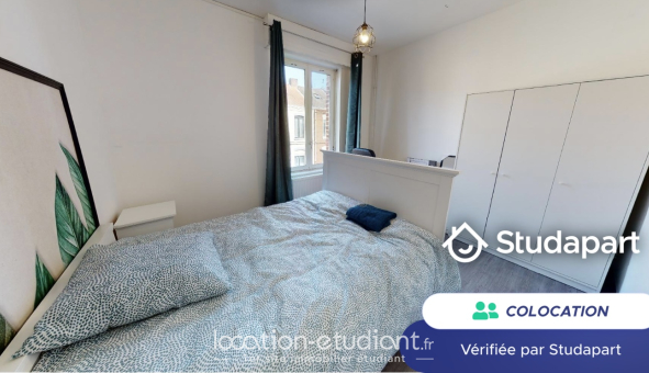 Colocation étudiante Studio &agrave; Roubaix (59100)
