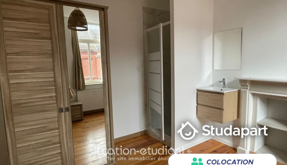 Colocation étudiante Studio &agrave; Roubaix (59100)