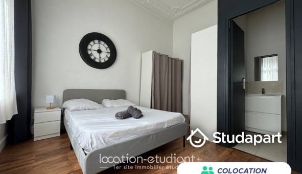 Colocation étudiante Studio &agrave; Roubaix (59100)
